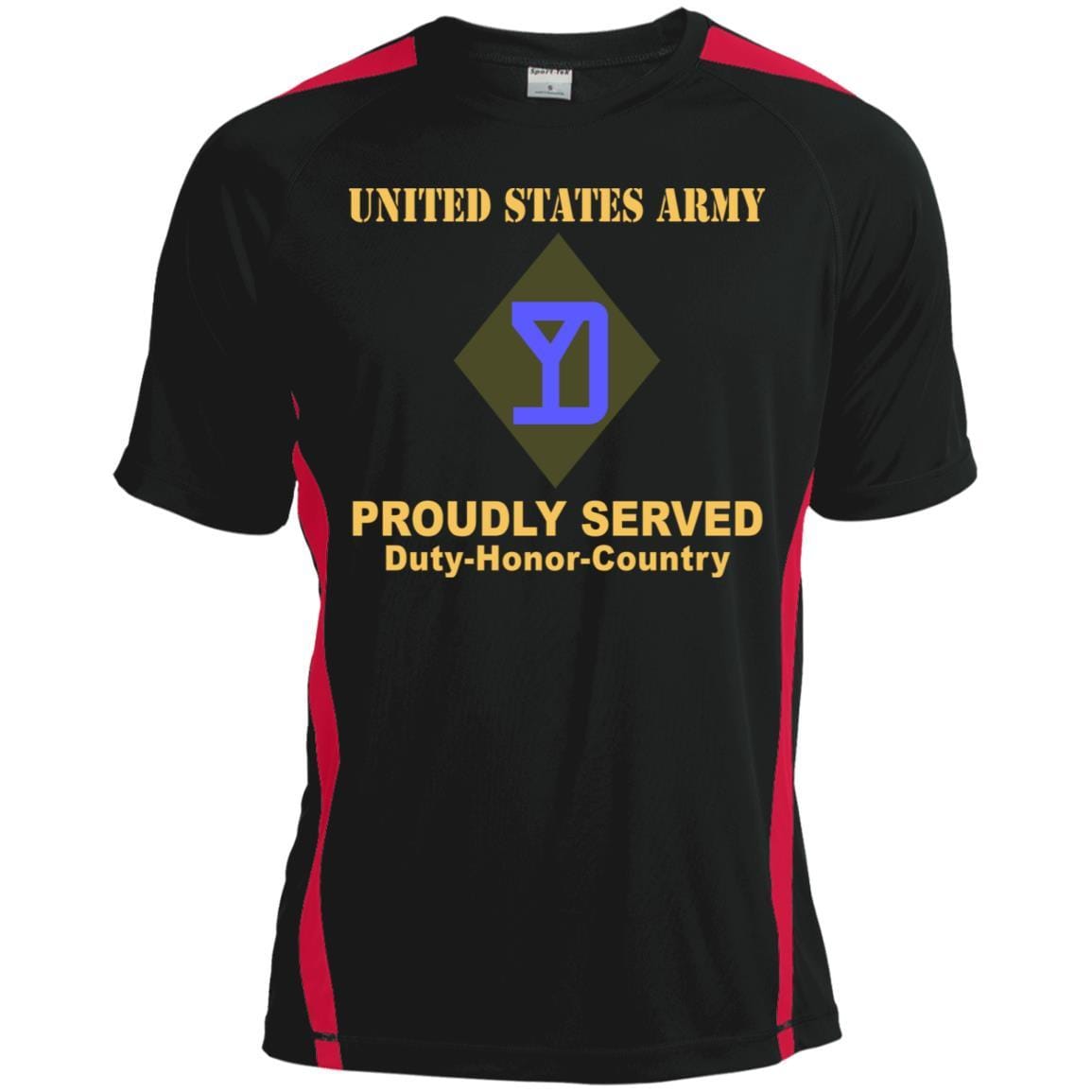 US ARMY 26TH MANEUVER ENHANCEMENT BRIGADE- Proudly Served T-Shirt On Front For Men-TShirt-Army-Veterans Nation