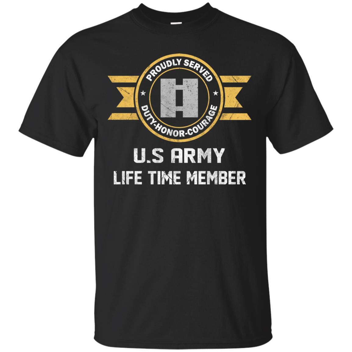 Life Time Member - US Army O-3 Captain O3 CPT Commissioned Officer Ran