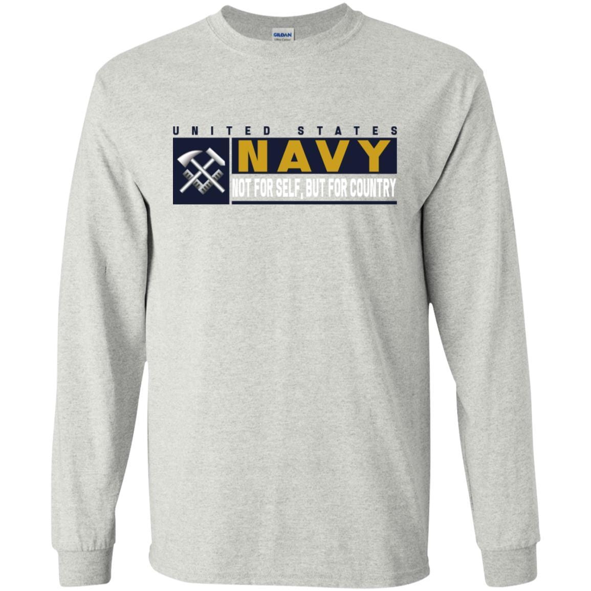 Navy Hull Maintenance Technician Navy HT- Not for self Long Sleeve - Pullover Hoodie-TShirt-Navy-Veterans Nation