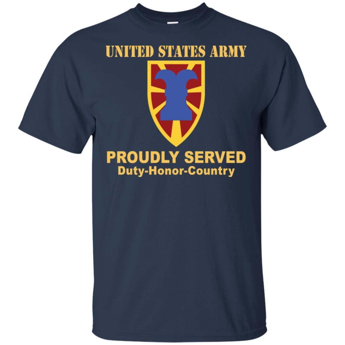 US ARMY 7TH TRANSPORTATION BRIGADE- Proudly Served T-Shirt On Front For Men-TShirt-Army-Veterans Nation