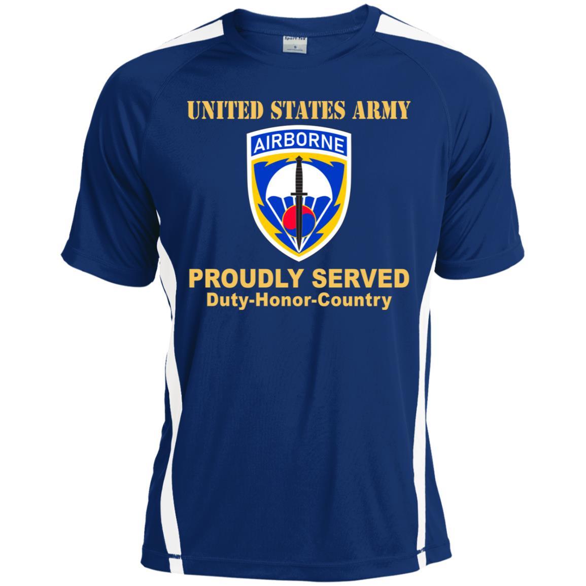 US ARMY SPECIAL OPERATIONS COMMAND KOREA- Proudly Served T-Shirt On Front For Men-TShirt-Army-Veterans Nation