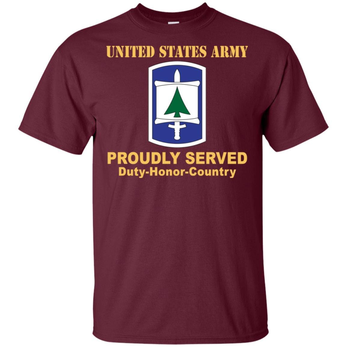 US ARMY 364TH CIVIL AFFAIRS- Proudly Served T-Shirt On Front For Men-TShirt-Army-Veterans Nation