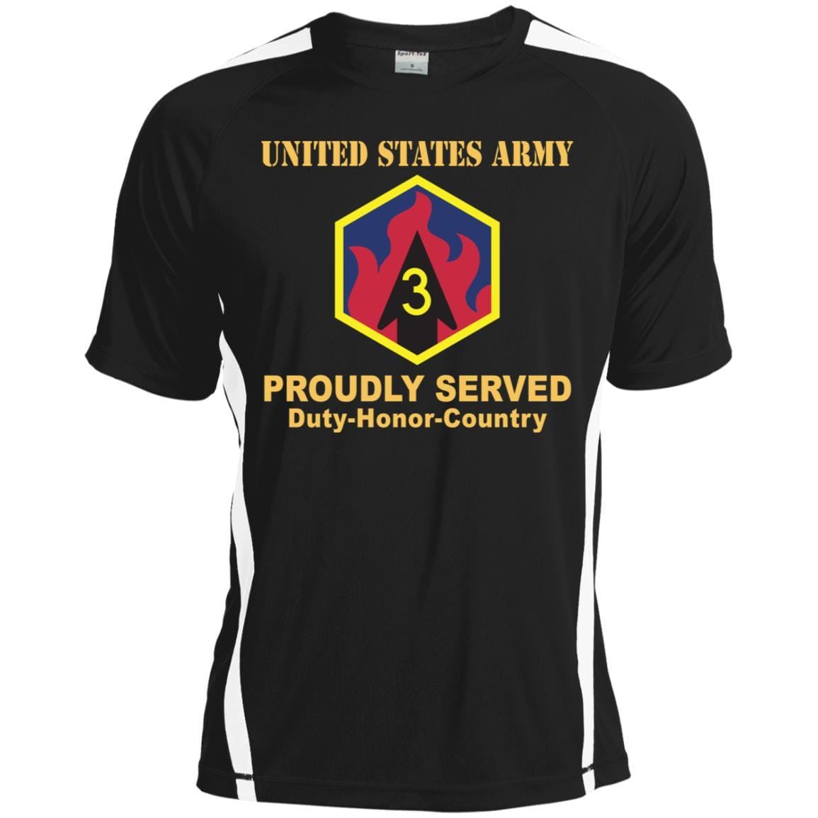 US ARMY 3RD CHEMICAL BRIGADE- Proudly Served T-Shirt On Front For Men-TShirt-Army-Veterans Nation