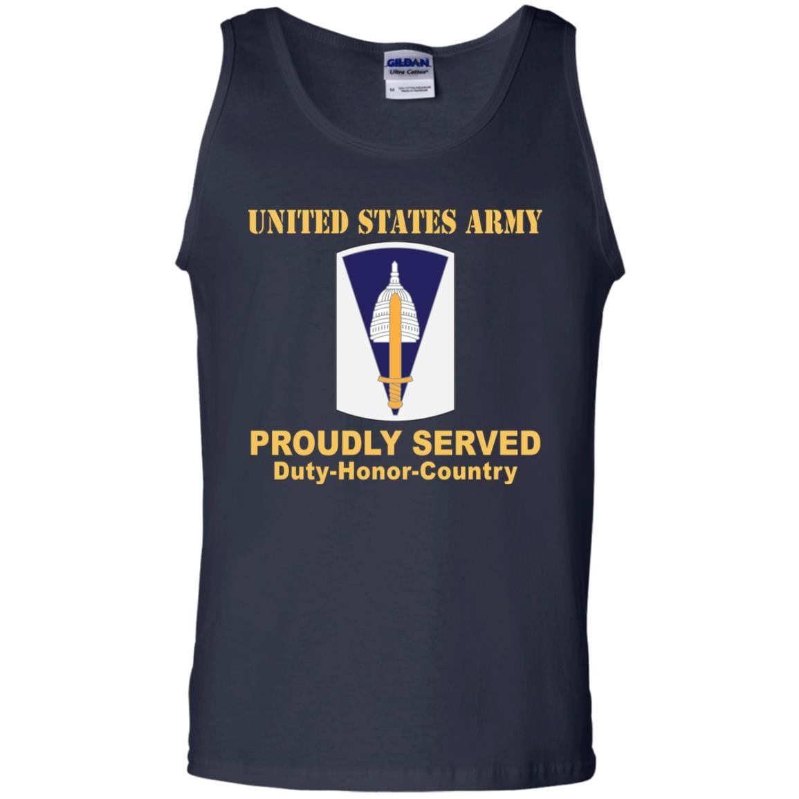 US ARMY 354TH CIVIL AFFAIRS BRIGADE- Proudly Served T-Shirt On Front For Men-TShirt-Army-Veterans Nation