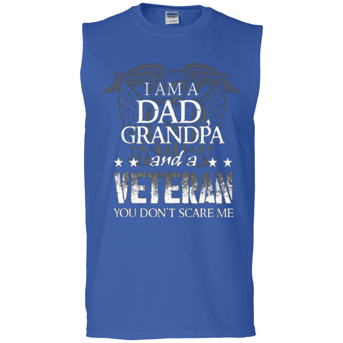 Military T-Shirt "I am Dad Grandpa And A Veteran"-TShirt-General-Veterans Nation