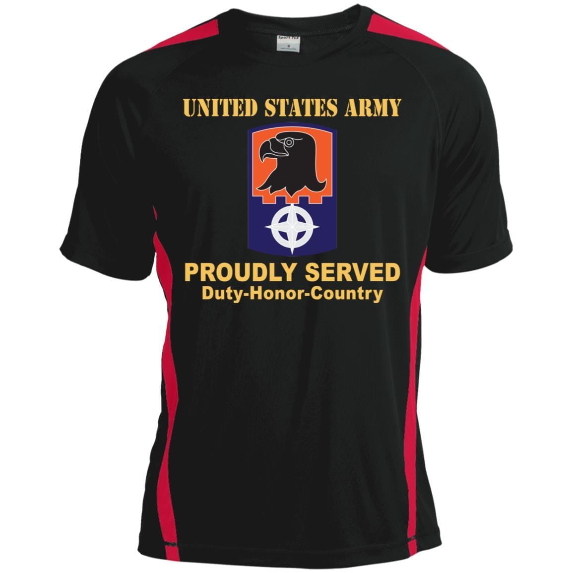 US ARMY 244TH AVIATION BRIGADE- Proudly Served T-Shirt On Front For Men-TShirt-Army-Veterans Nation