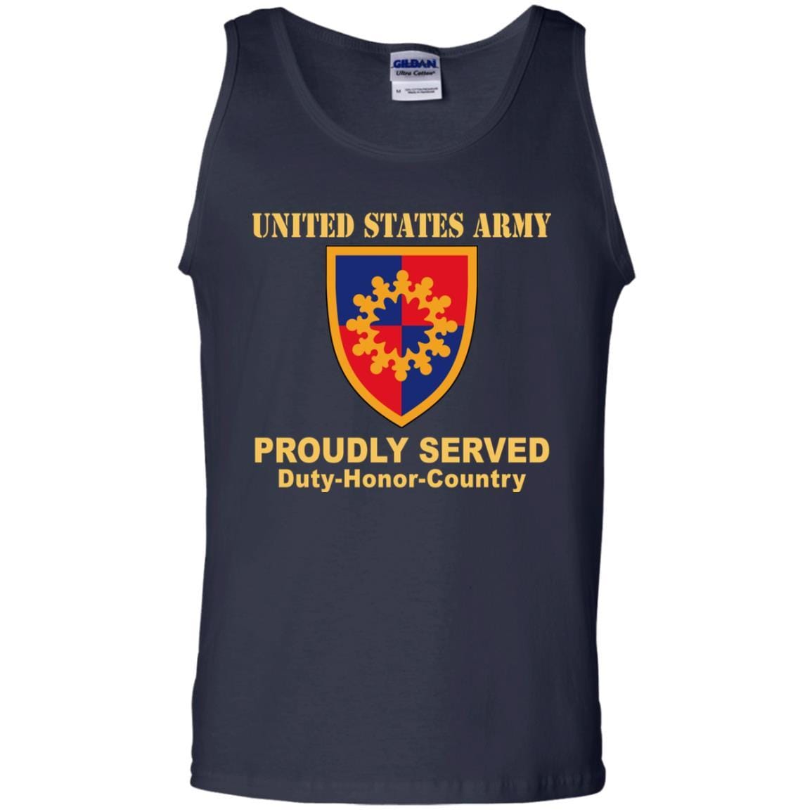 US ARMY 149TH MANEUVER ENHANCEMENT BRIGADE- Proudly Served T-Shirt On Front For Men-TShirt-Army-Veterans Nation