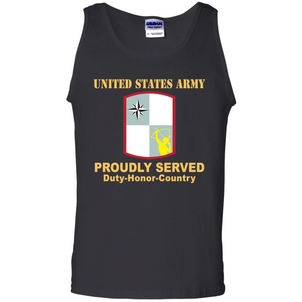 US ARMY 287 SUSTAINMENT BRIGADE- Proudly Served T-Shirt On Front For Men-TShirt-Army-Veterans Nation