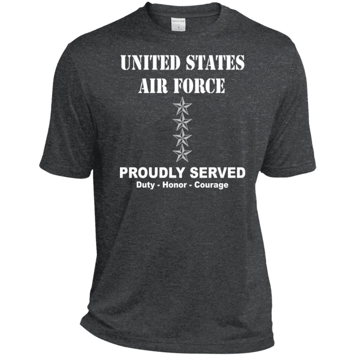 US Air Force O-10 General Gen O10 General Officer Ranks T shirt Sport-Tek Tall Pullover Hoodie - T-Shirt-TShirt-USAF-Veterans Nation