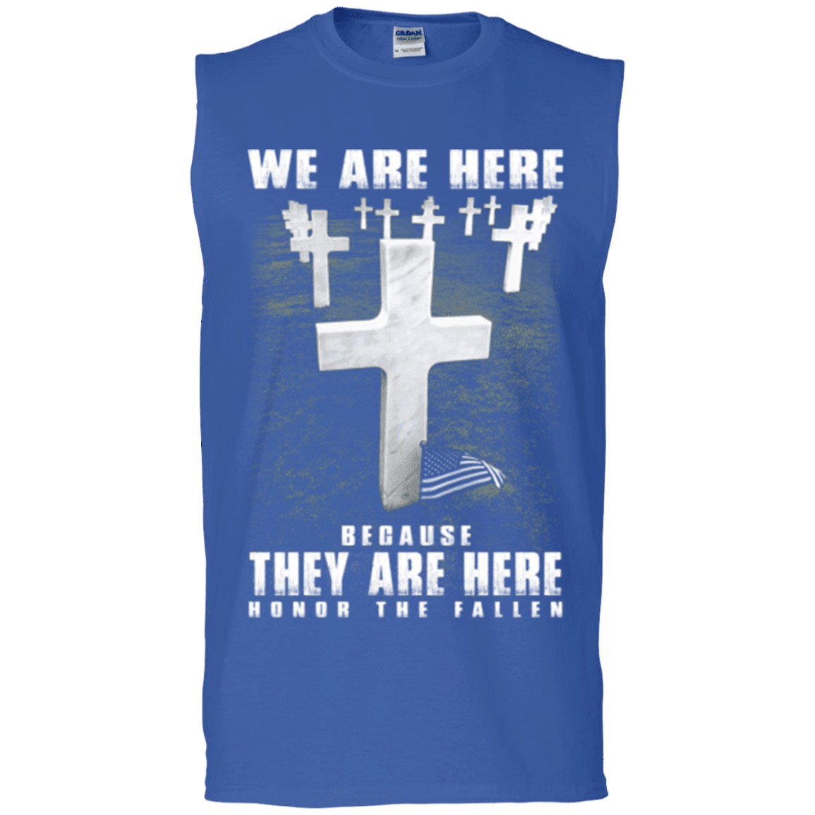 Military T-Shirt "HONOR THE FALLEN"-TShirt-General-Veterans Nation