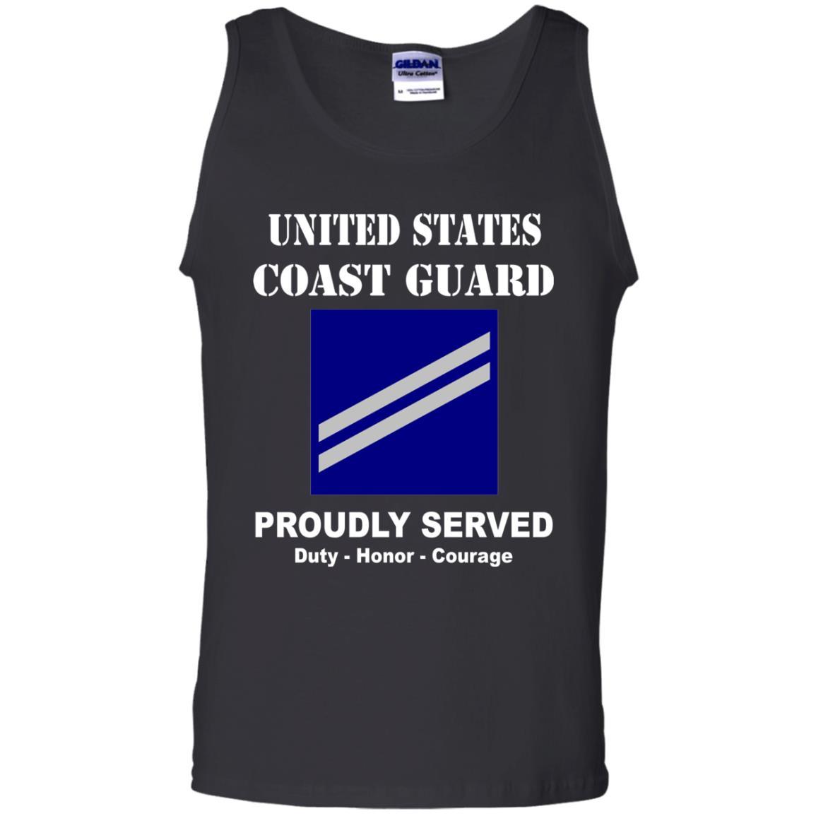 US Coast Guard E-2 Seaman Apprentice E2 SA Seaman Men Front USCG T Shirt-TShirt-USCG-Veterans Nation