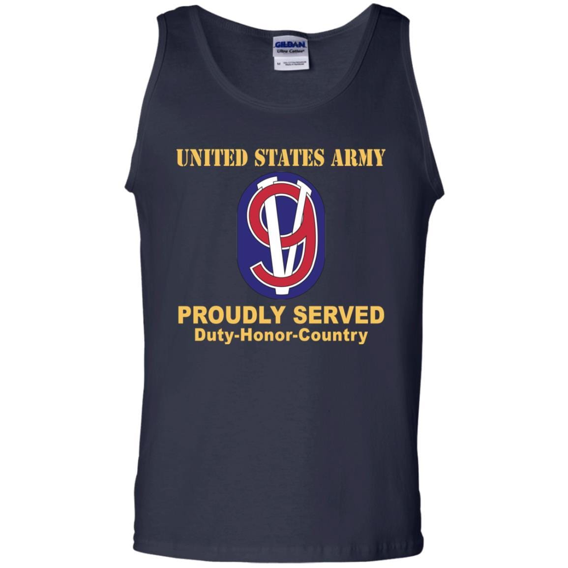 US ARMY 95 TRAINING DIVISION USAR - Proudly Served T-Shirt On Front For Men-TShirt-Army-Veterans Nation