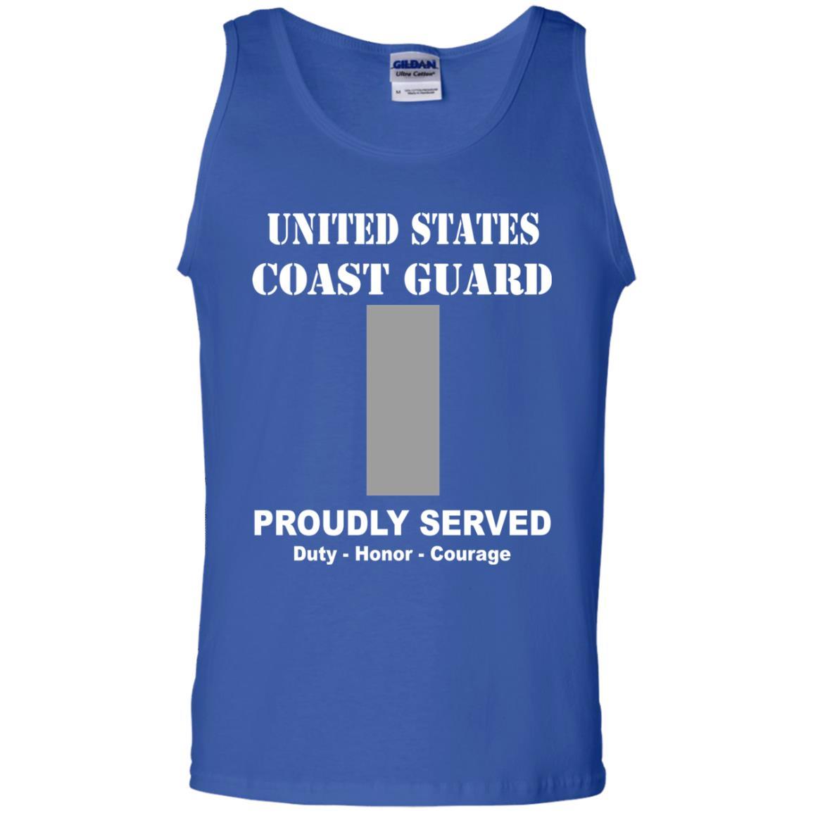 US Coast Guard O-2 Lieutenant Junior Grade O2 LTJG Junior Officer Men Front USCG T Shirt-TShirt-USCG-Veterans Nation