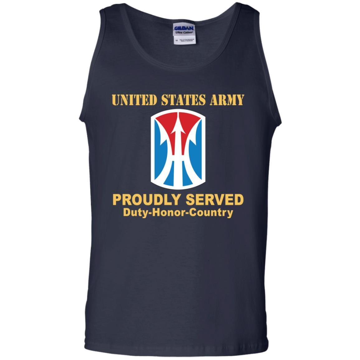 US ARMY 11TH INFANTRY BRIGADE- Proudly Served T-Shirt On Front For Men-TShirt-Army-Veterans Nation