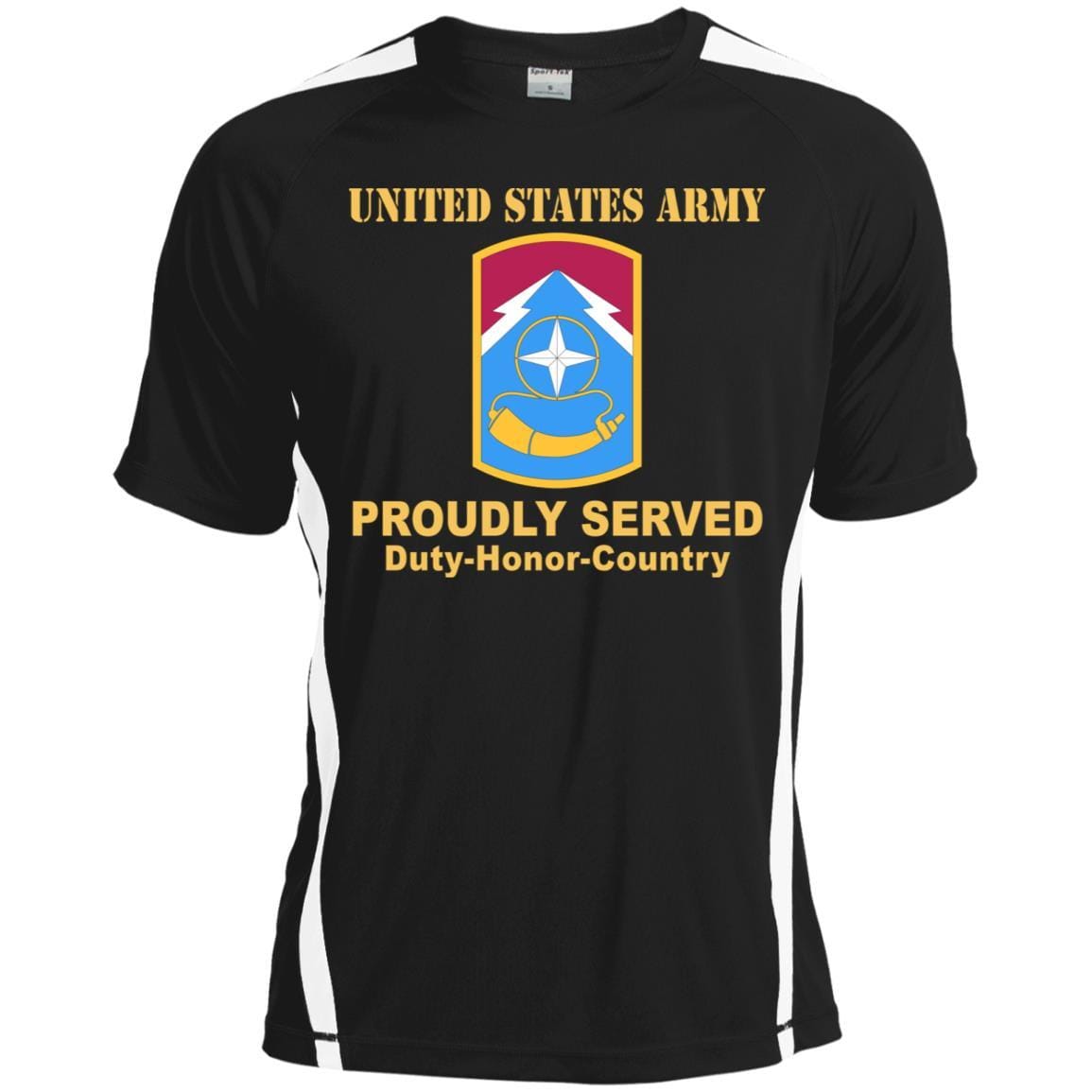 US ARMY 174TH INFANTRY BRIGADE- Proudly Served T-Shirt On Front For Men-TShirt-Army-Veterans Nation