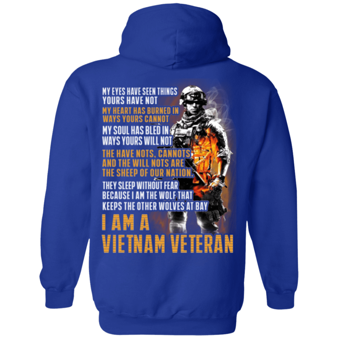 Military T-Shirt "I Am Vietnam Veteran"-TShirt-General-Veterans Nation