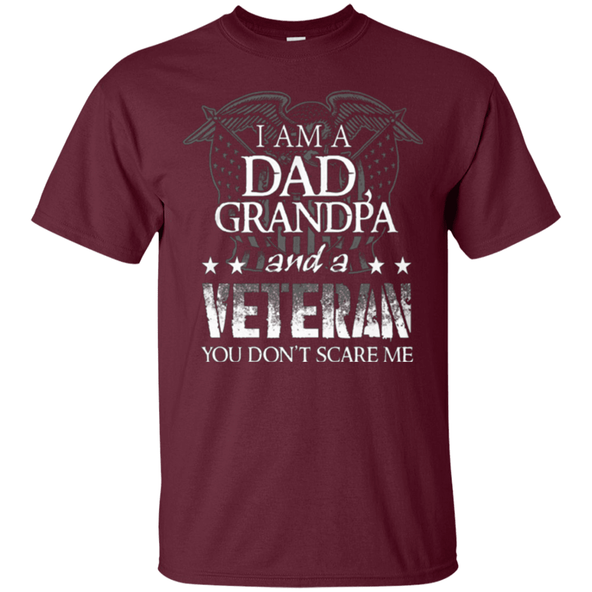 Military T-Shirt "I am Dad Grandpa And A Veteran"-TShirt-General-Veterans Nation