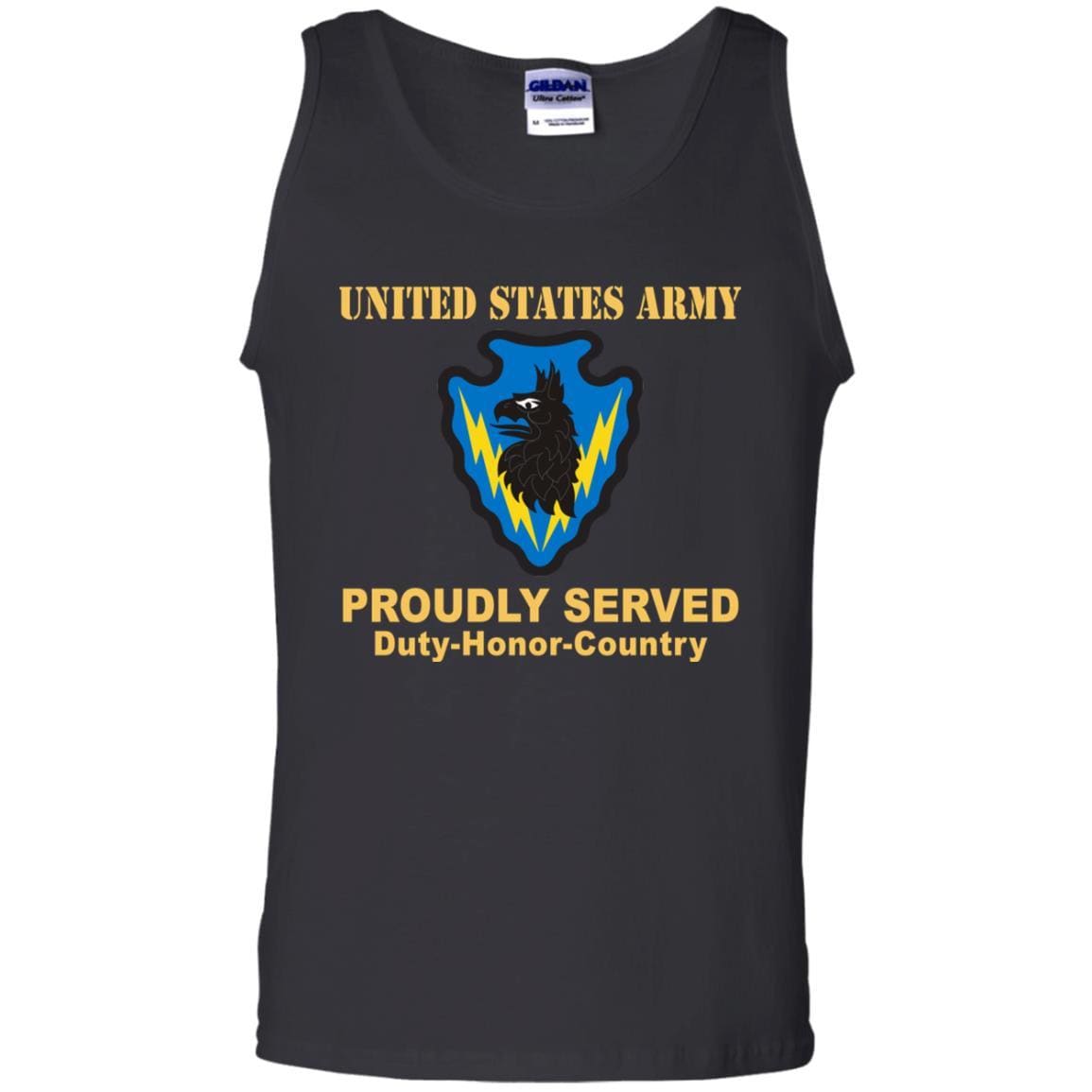 US ARMY 71ST EXPEDITIONARY MILITARY INTELLIGENCE BRIGADE - Proudly Served T-Shirt On Front For Men-TShirt-Army-Veterans Nation