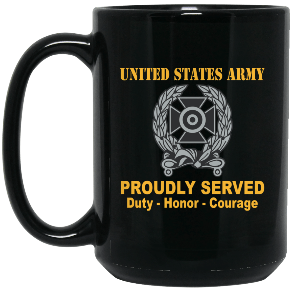 US Army Expert Shooting Badge 11 oz - 15 oz-Mug-Army-Badge-Veterans Nation