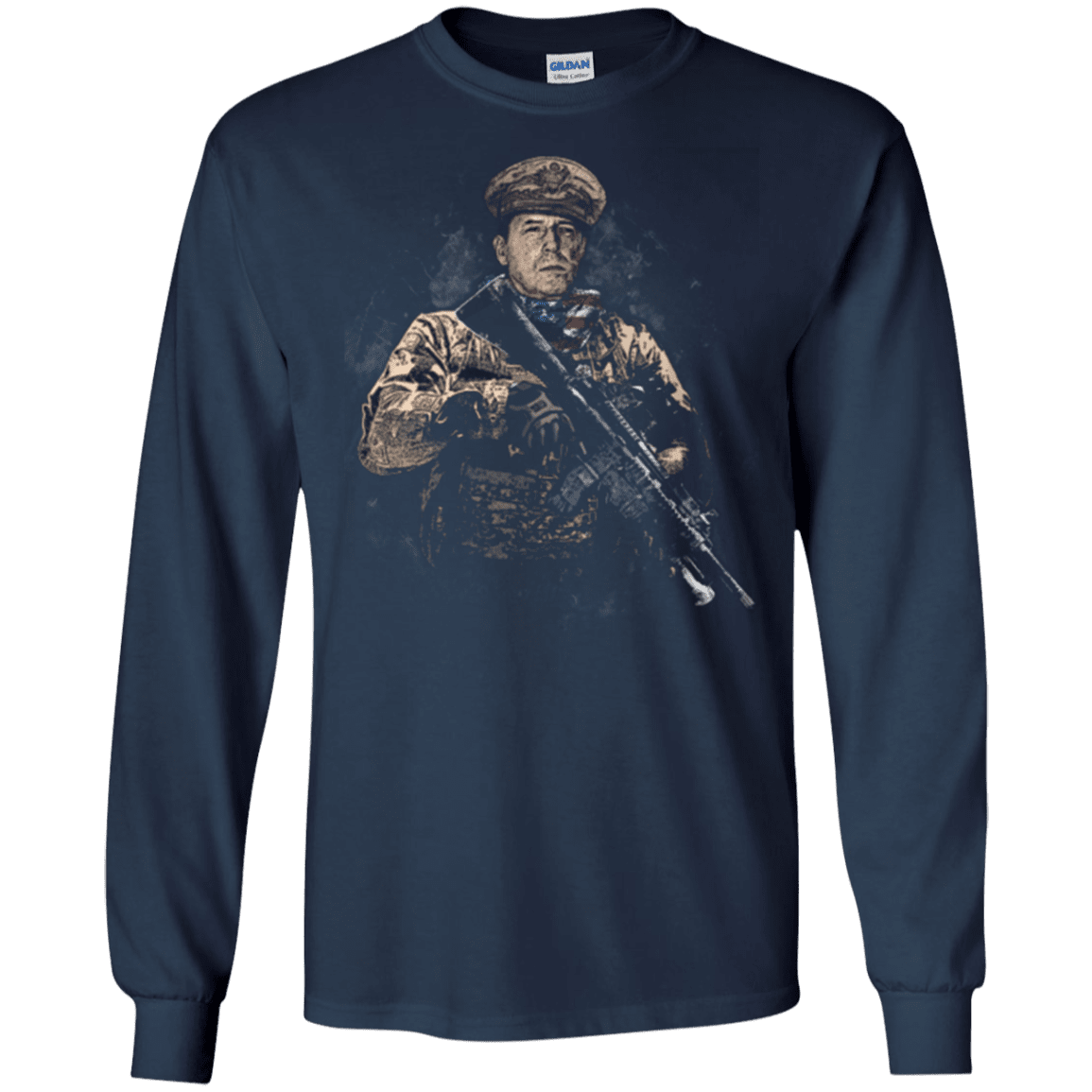 Military T-Shirt "MacArthur Soldier Presidents"-TShirt-General-Veterans Nation