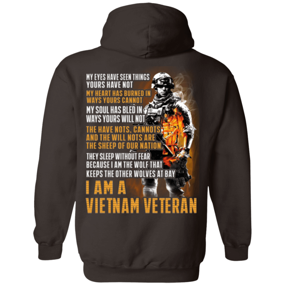 Military T-Shirt "I Am Vietnam Veteran"-TShirt-General-Veterans Nation