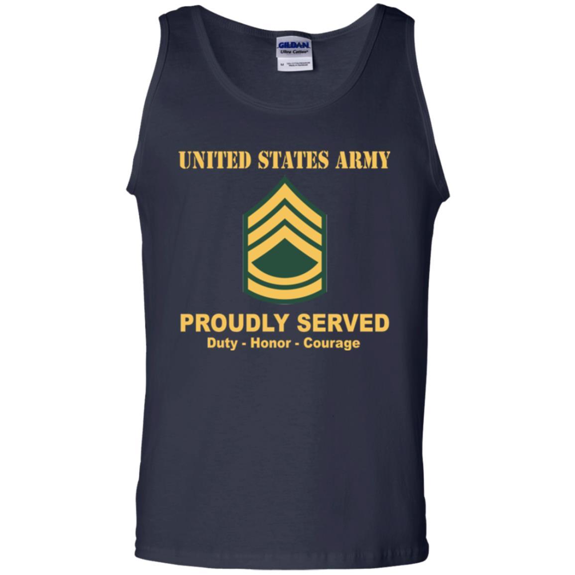 US Army E-7 Sergeant First Class E7 SFC Noncommissioned Officer Ranks Men Front Shirt US Army Rank-TShirt-Army-Veterans Nation