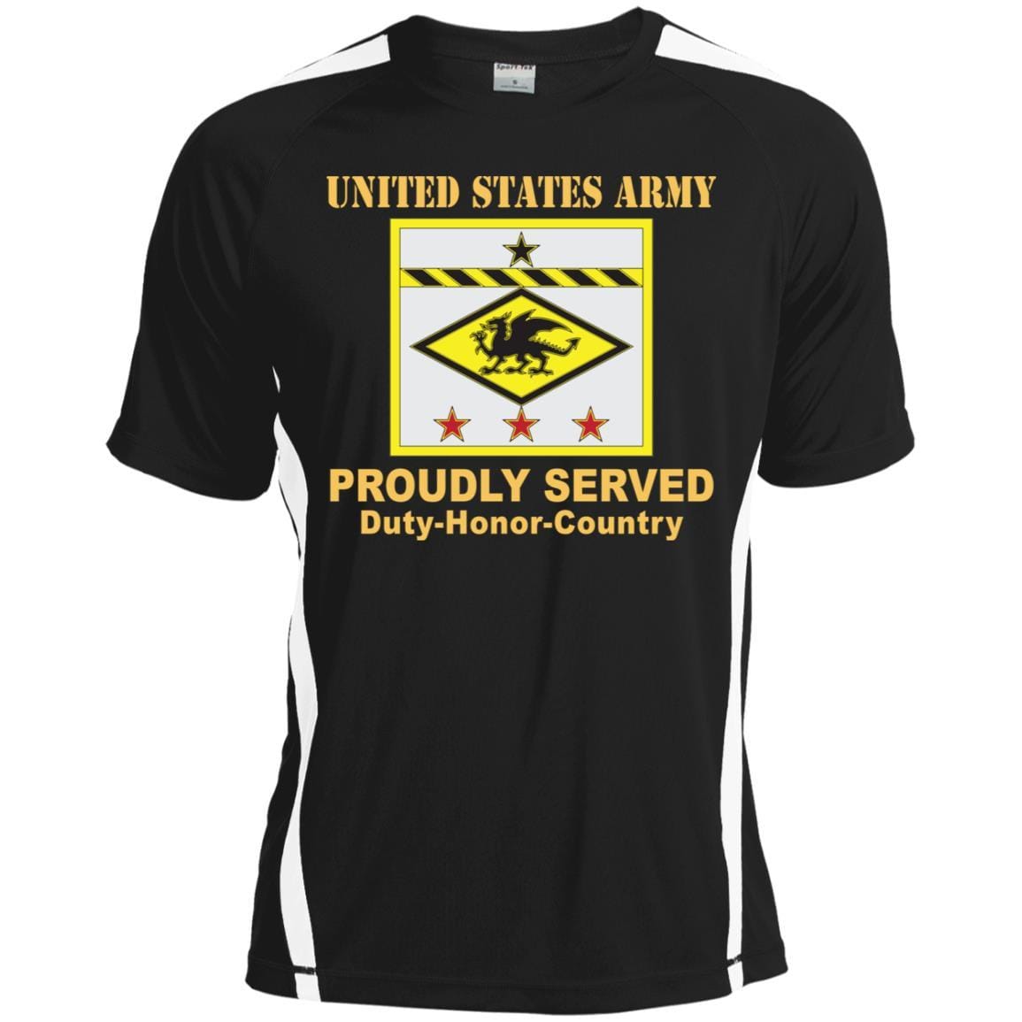 US ARMY 13TH FINANCIAL MANAGEMENT SUPPORT CENTER- Proudly Served T-Shirt On Front For Men-TShirt-Army-Veterans Nation