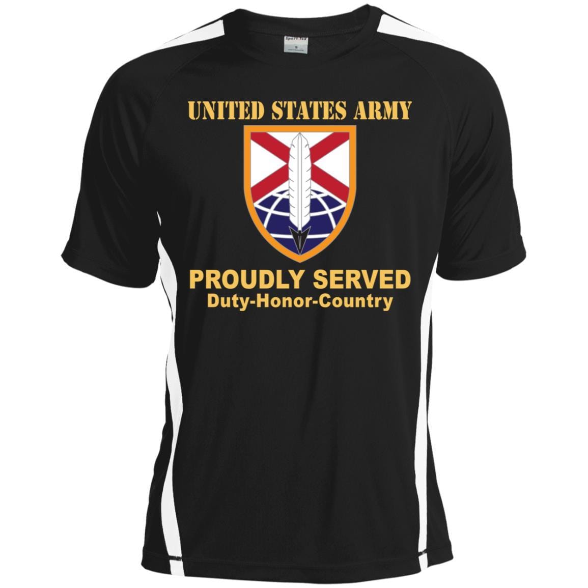 US ARMY 279TH ARMY FIELD SUPPORT BRIGADE- Proudly Served T-Shirt On Front For Men-TShirt-Army-Veterans Nation