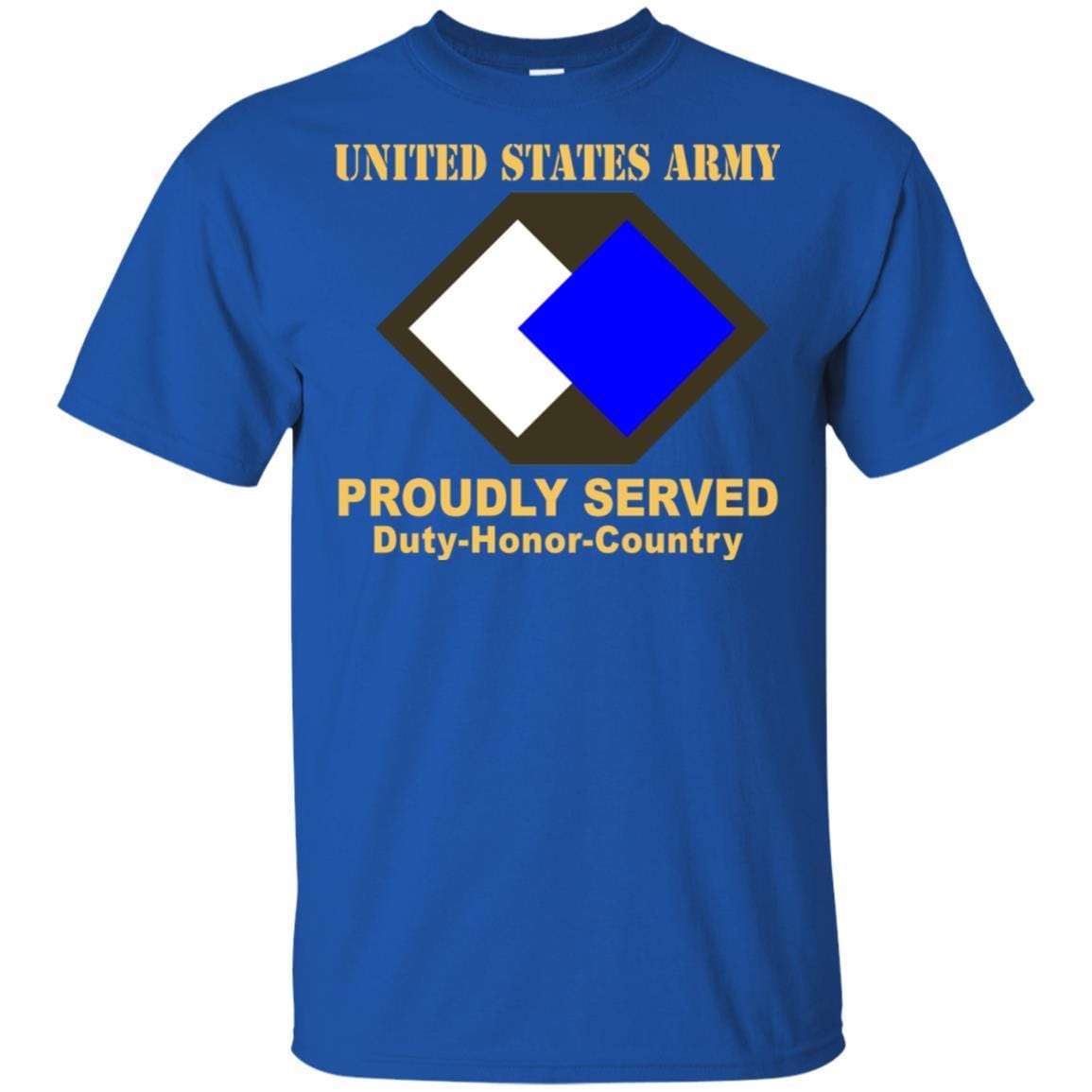 US ARMY 96TH SUSTAINMENT BRIGADE - Proudly Served T-Shirt On Front For Men-TShirt-Army-Veterans Nation