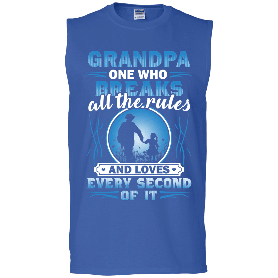 Military T-Shirt "GRANDPA ONE WHO BREAKS ALL THE RULES"-TShirt-General-Veterans Nation