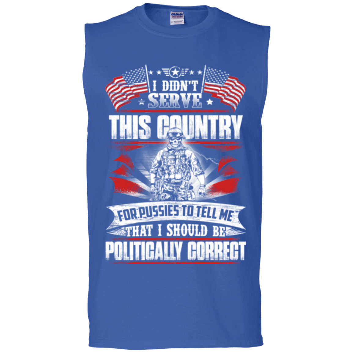 Military T-Shirt "I DIDN'T SERVE THIS COUNTRY"-TShirt-General-Veterans Nation