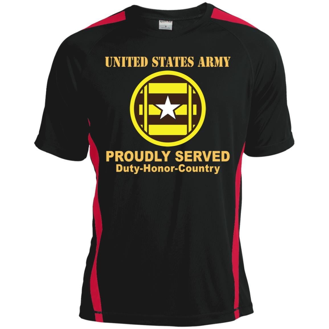 US ARMY 3RD TRANSPORTATION BRIGADE- Proudly Served T-Shirt On Front For Men-TShirt-Army-Veterans Nation