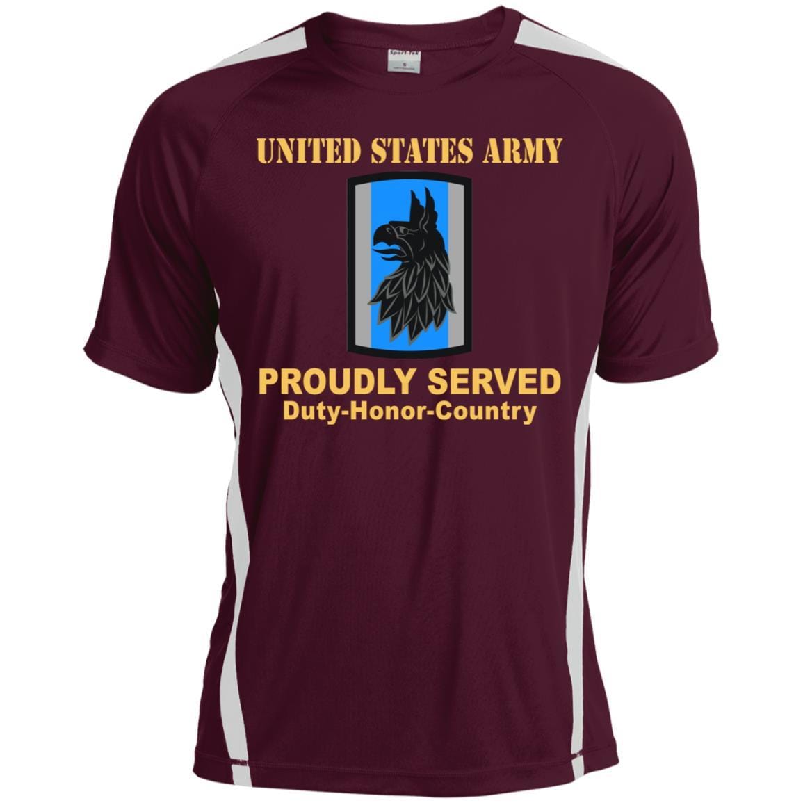 US ARMY 470 MILITARY INTELLIGENCE BRIGADE- Proudly Served T-Shirt On Front For Men-TShirt-Army-Veterans Nation