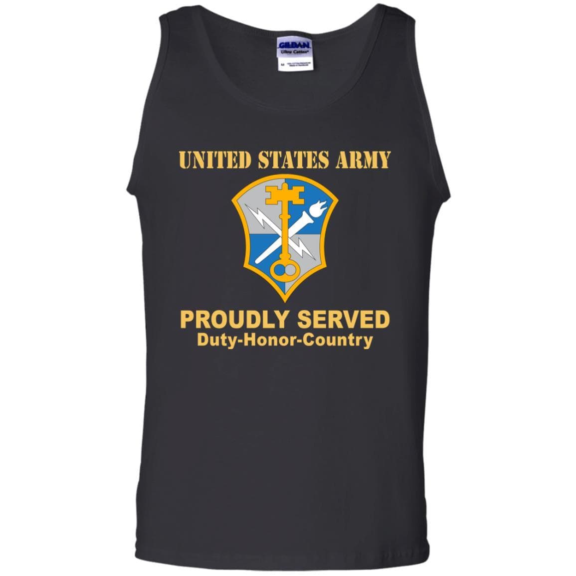 US ARMY CSIB INTELLIGENCE AND SECURITY COMMAND- Proudly Served T-Shirt On Front For Men-TShirt-Army-Veterans Nation