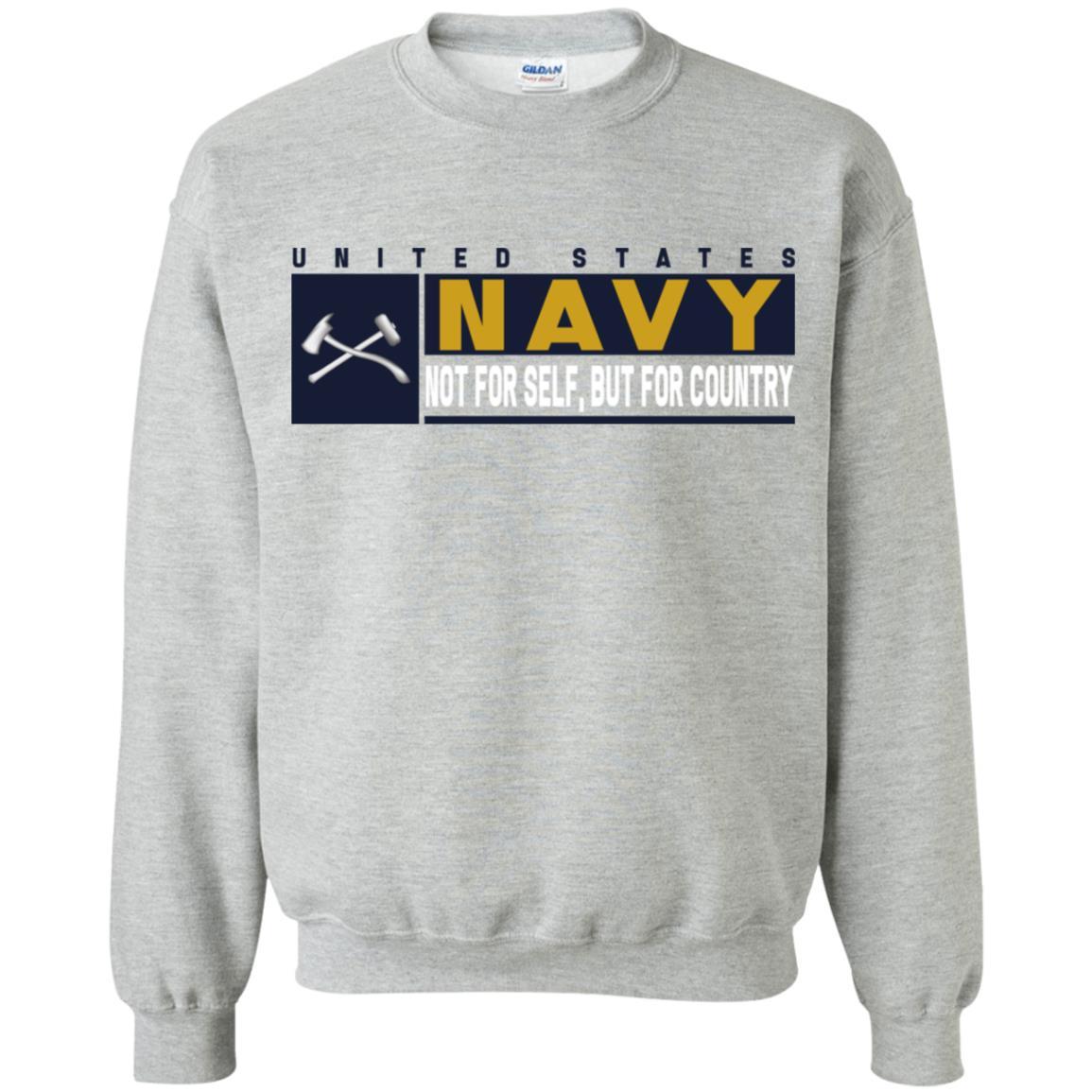 Navy Damage Controlman Navy DC- Not for self Long Sleeve - Pullover Hoodie-TShirt-Navy-Veterans Nation