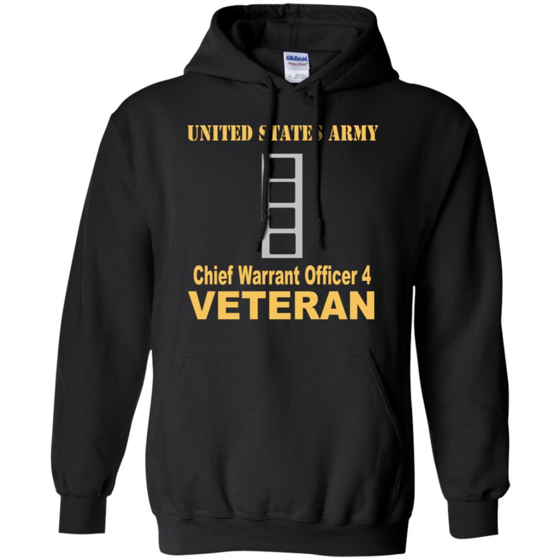 US Army W-4 Chief Warrant Officer 4 W4 CW4 Warrant Officer Veteran Men T Shirt On Front-TShirt-Army-Veterans Nation