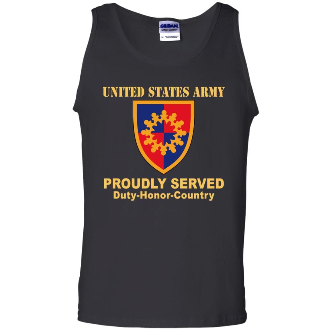 US ARMY 149TH MANEUVER ENHANCEMENT BRIGADE- Proudly Served T-Shirt On Front For Men-TShirt-Army-Veterans Nation