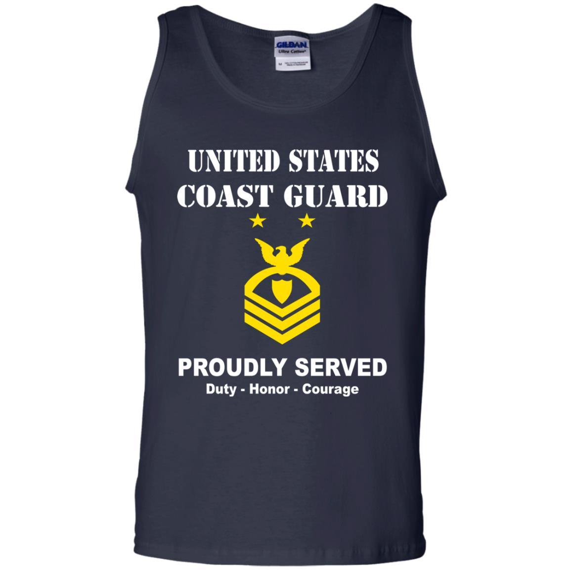 US Coast Guard E-9 Command Master Chief Petty Officer E9 CMC Chief Petty Officer Men Front USCG T Shirt-TShirt-USCG-Veterans Nation