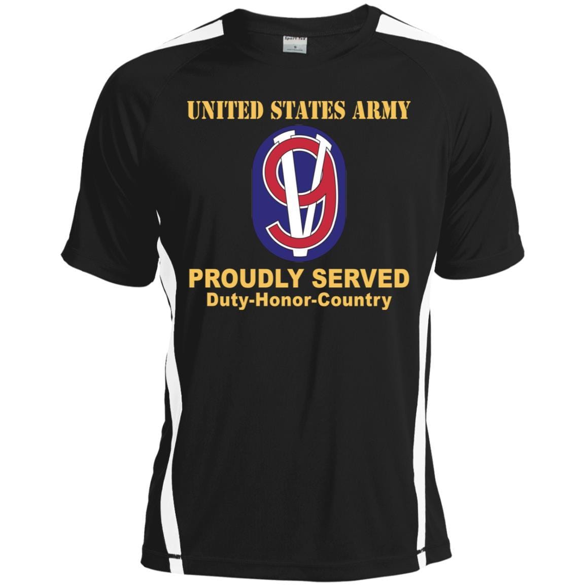 US ARMY 95 TRAINING DIVISION USAR - Proudly Served T-Shirt On Front For Men-TShirt-Army-Veterans Nation