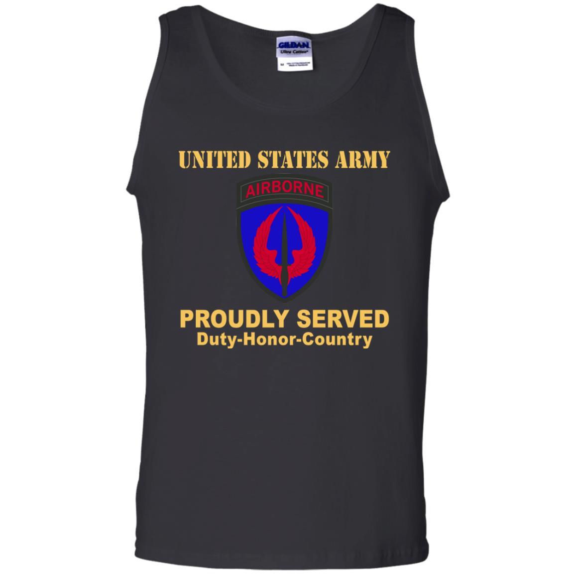 US ARMY SPECIAL OPERATIONS AVIATION COMMAND- Proudly Served T-Shirt On Front For Men-TShirt-Army-Veterans Nation