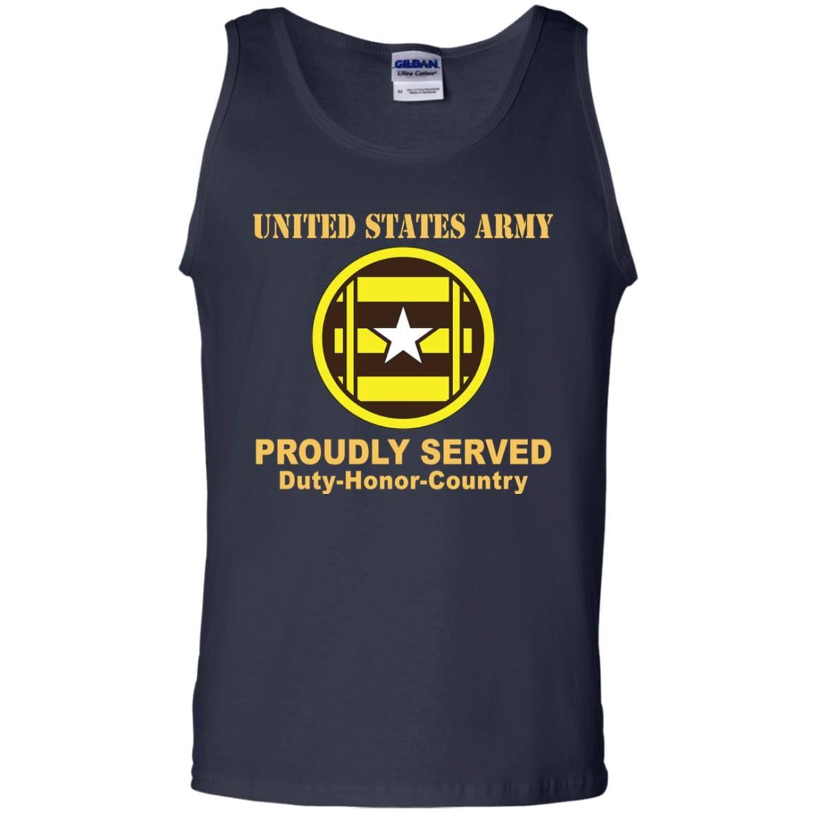 US ARMY 3RD TRANSPORTATION BRIGADE- Proudly Served T-Shirt On Front For Men-TShirt-Army-Veterans Nation