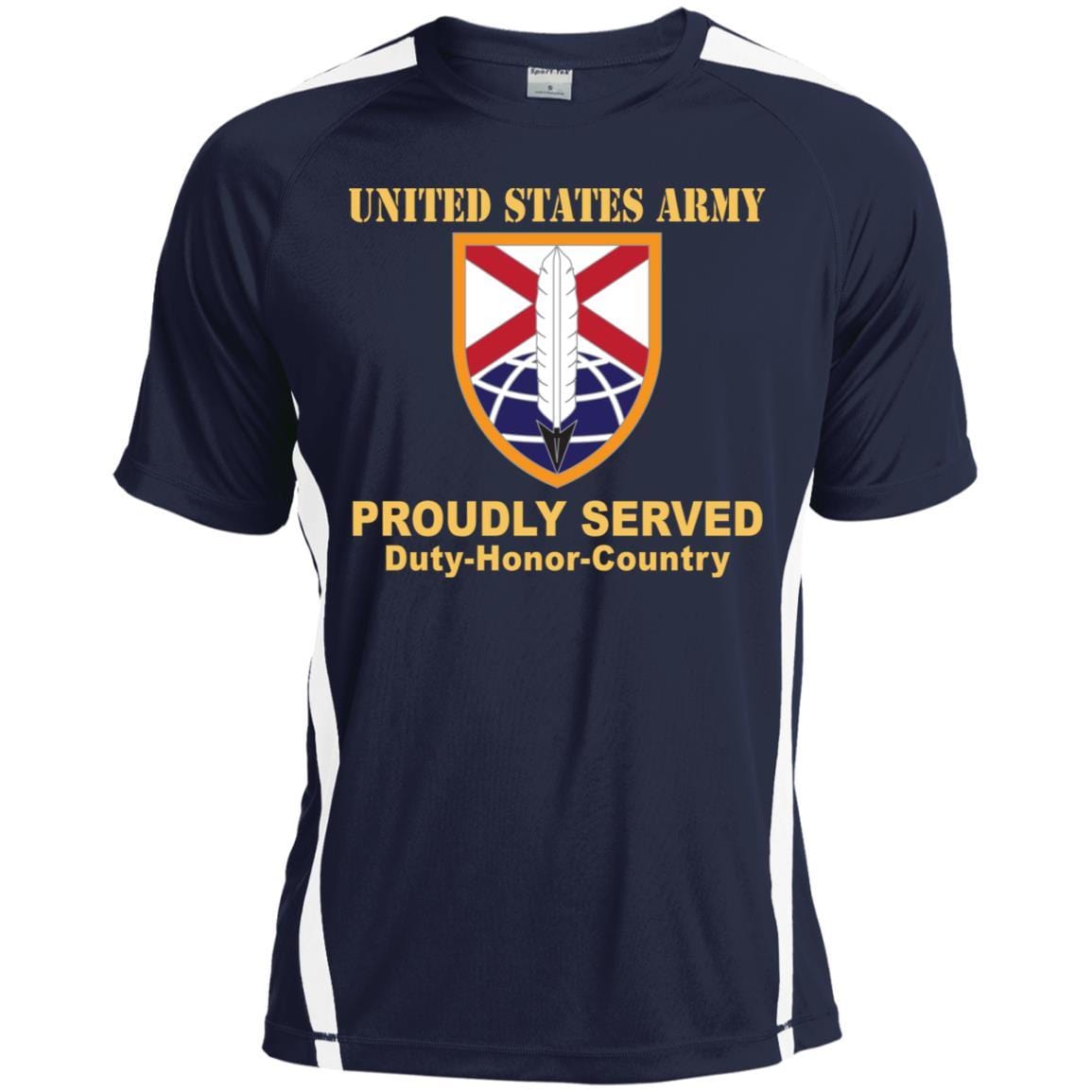 US ARMY 279TH ARMY FIELD SUPPORT BRIGADE- Proudly Served T-Shirt On Front For Men-TShirt-Army-Veterans Nation