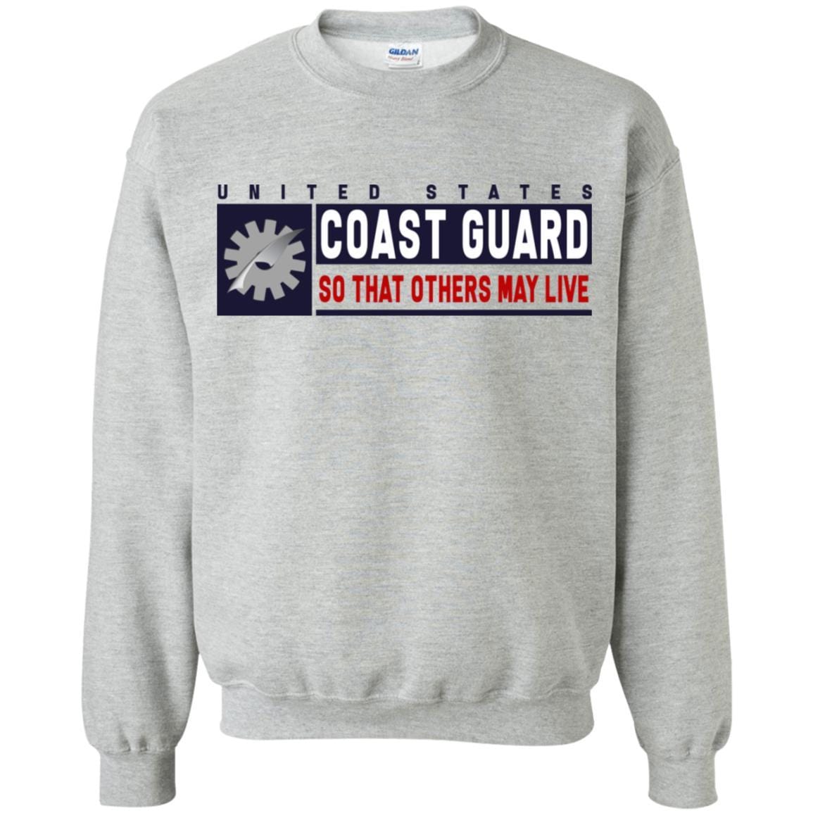 US Coast Guard Data Processing Technician DP Logo- So that others may live Long Sleeve - Pullover Hoodie-TShirt-USCG-Veterans Nation