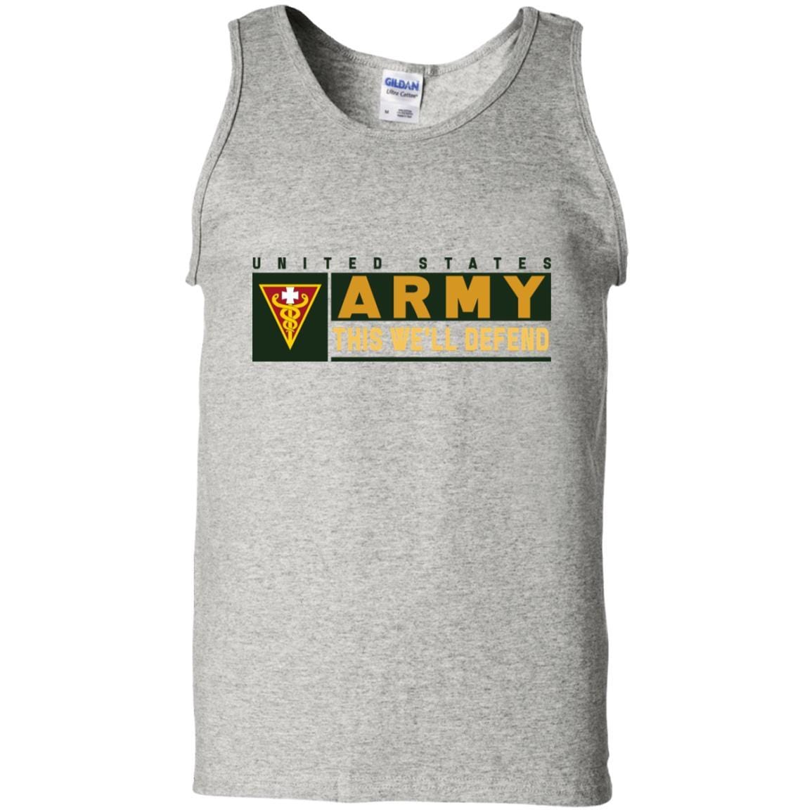 US Army 3RD MEDICAL COMMAND- This We'll Defend T-Shirt On Front For Men-TShirt-Army-Veterans Nation