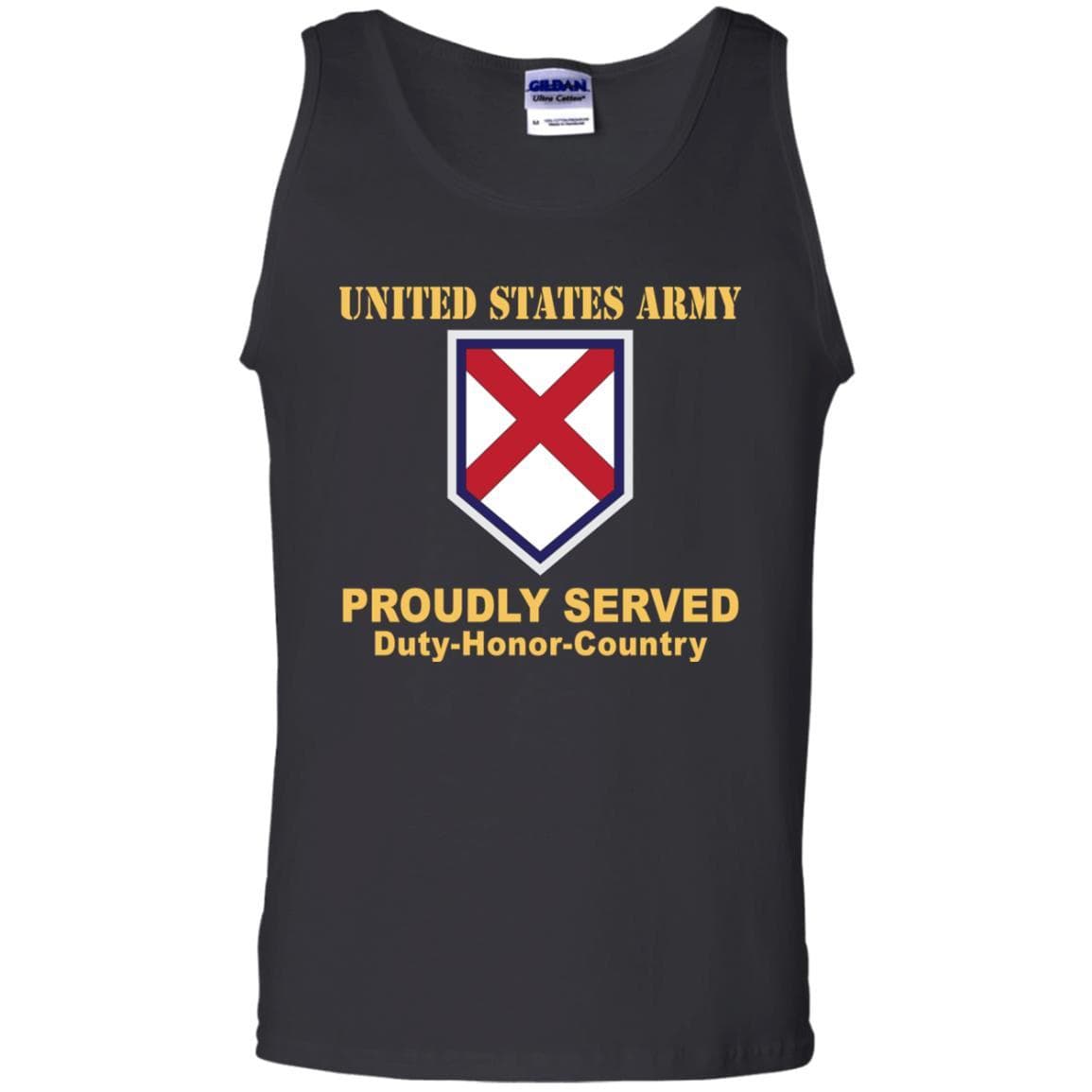 US ARMY 226TH MANEUVER ENHANCMENT BRIGADE- Proudly Served T-Shirt On Front For Men-TShirt-Army-Veterans Nation