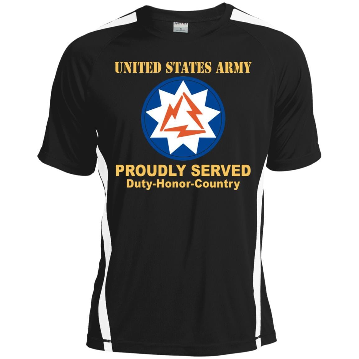 US ARMY 93RD SIGNAL BRIGADE - Proudly Served T-Shirt On Front For Men-TShirt-Army-Veterans Nation