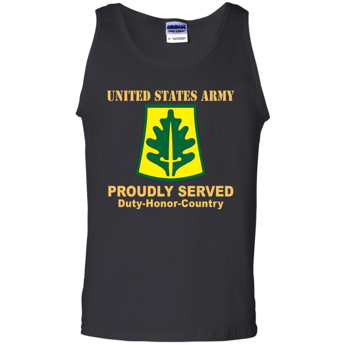 US ARMY 333RD MILITARY POLICE BRIGADE- Proudly Served T-Shirt On Front For Men-TShirt-Army-Veterans Nation