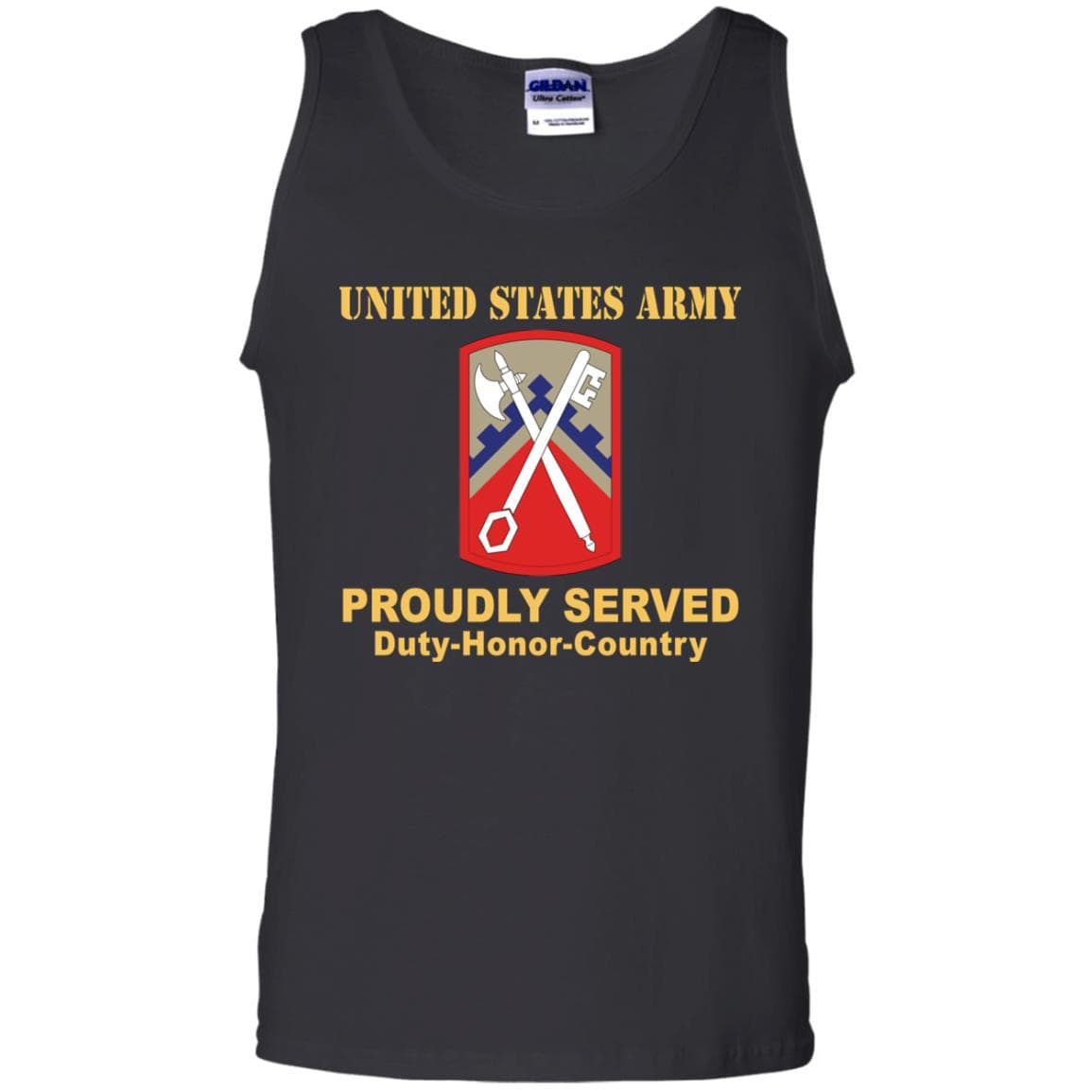 US ARMY 16TH SUSTAINMENT BRIGADE- Proudly Served T-Shirt On Front For Men-TShirt-Army-Veterans Nation