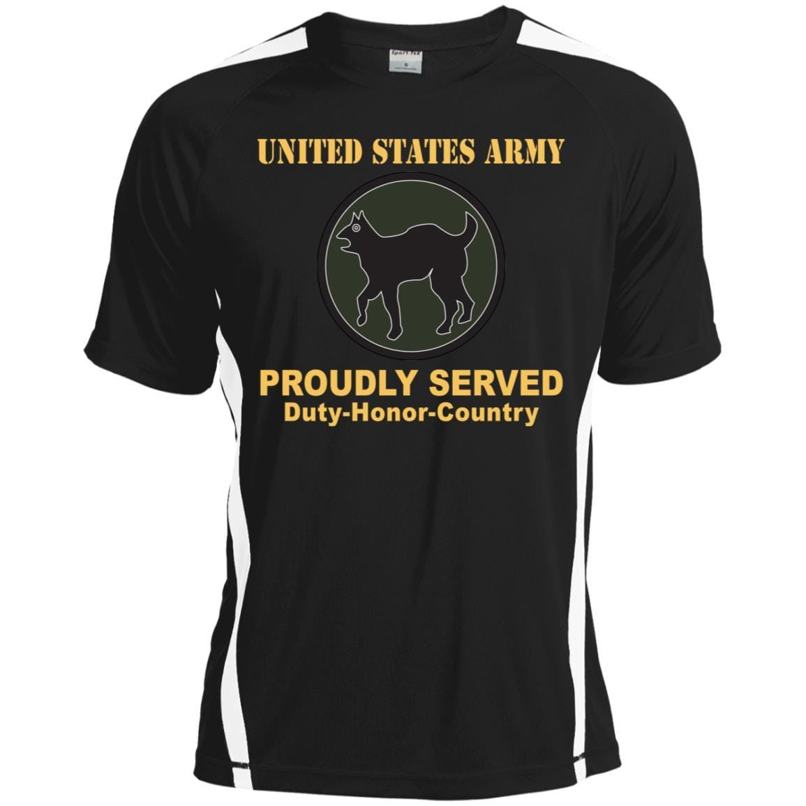 US ARMY 81 REGIONAL SUPPORT COMMAND - Proudly Served T-Shirt On Front For Men-TShirt-Army-Veterans Nation