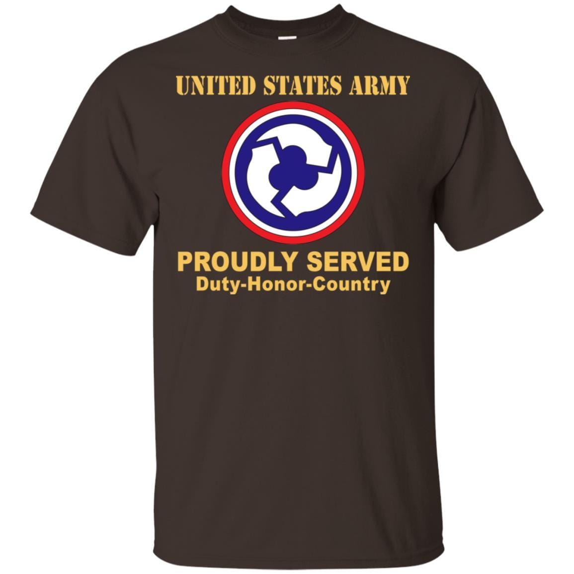 US ARMY 311TH SUSTAINMENT COMMAND- Proudly Served T-Shirt On Front For Men-TShirt-Army-Veterans Nation